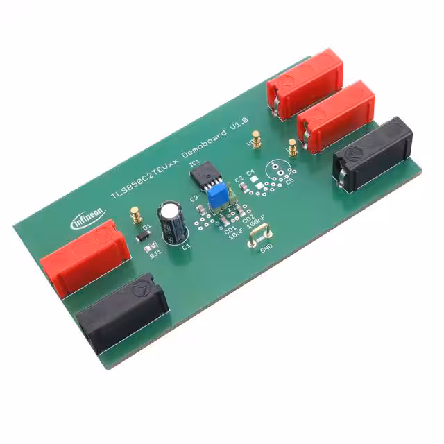 TLS850C2TEV50BOARDTOBO1 Infineon Technologies  Cartes d'évaluation - Régulateurs de tension linéaires
